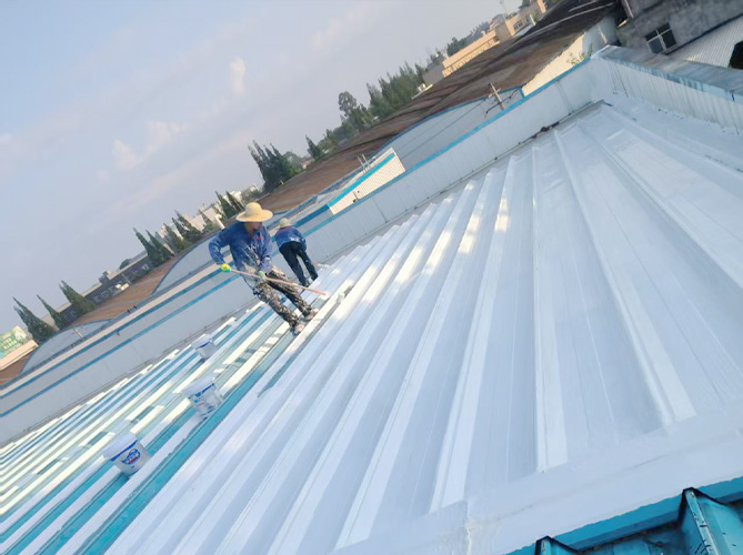 四川興睿龍實(shí)業(yè)鋼結(jié)構(gòu)廠房防水補(bǔ)漏及防腐翻新工程